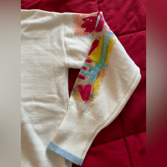 AQUA x Kerri Rosenthal Love Graphic Zip Up Hoodie sm - Picture 13 of 16